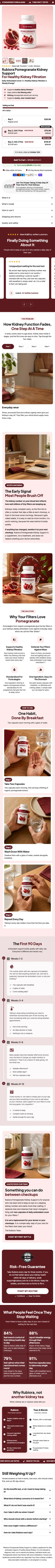 Template 15: Rubiora Pomegranate Kidney Support